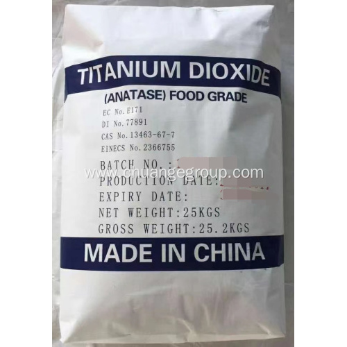 Pigment Titanium Dioxide Anatase Food Grade